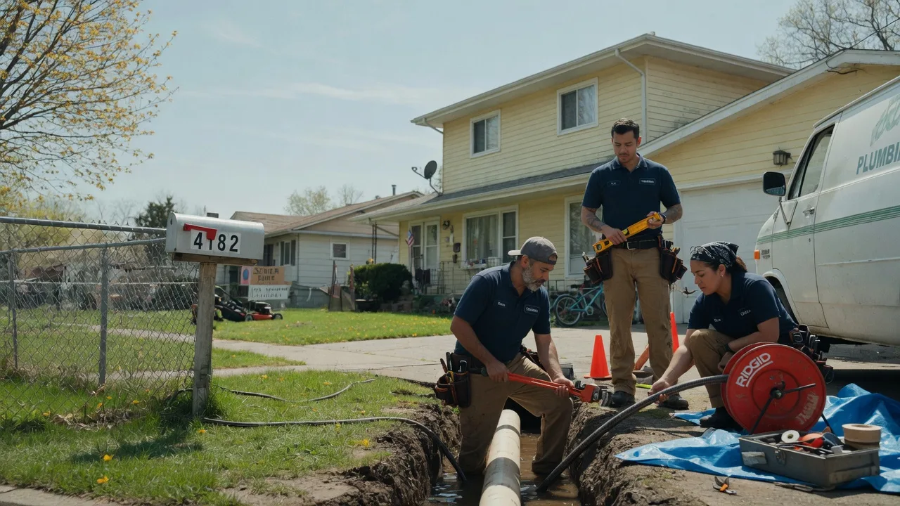 Gas Line Repair in Paris Crossing, IN near me